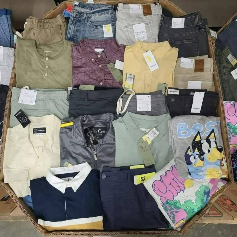 Wholesale clothing liquidation pallets