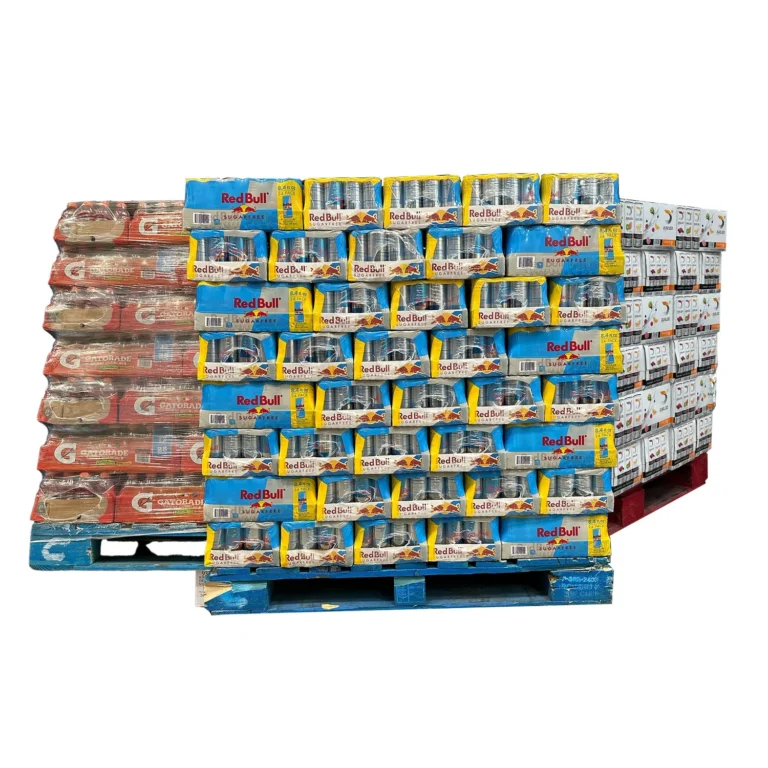 Mixed drinks pallets for sale