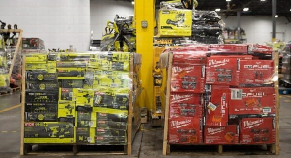 Home Depot Tool Pallets Wholesale